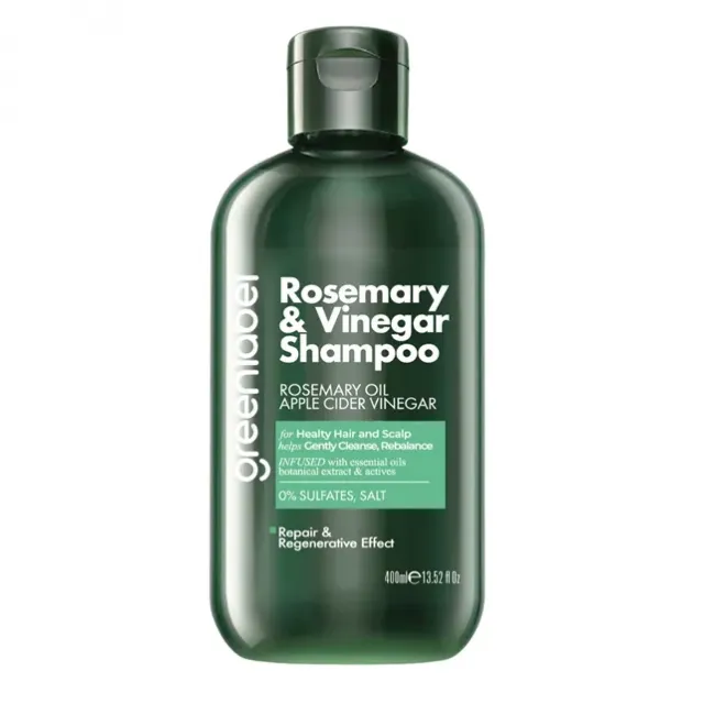 Greenlabel Biberiye&elma Sirkesi Şampuanı 400 Ml