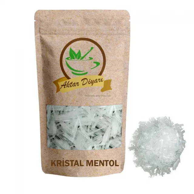 Kristal Mentol 1. Kalite 500 Gr