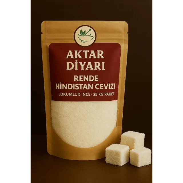 Rende Hindistan Cevizi Lokumluk İnce 25 Kg