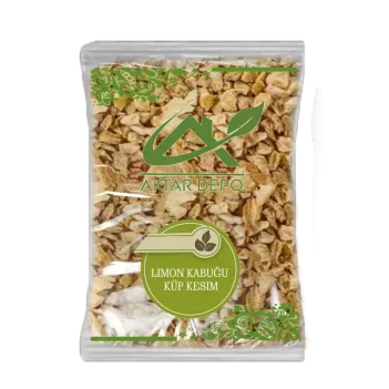 Limon Kabuğu Küp Kesim 500 GR