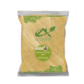 Hardal Tohumu Sarı Öğütülmüş 500 GR