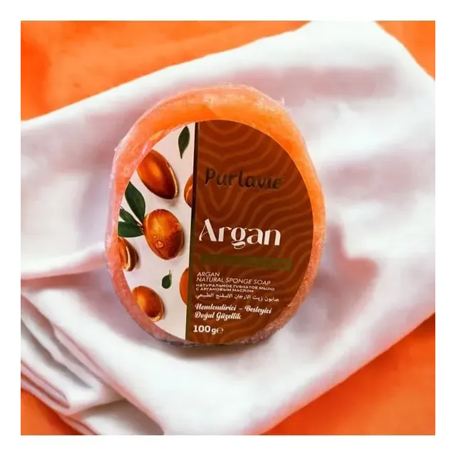 Purlavie Süngerli Argan Sabun 100 Gr