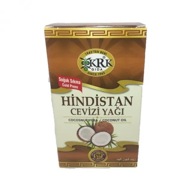 Krk Hindistan Cevizi Yağı 250 Gr Kavanoz