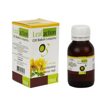 Leafaction Ozonlu Kantaron Yağı 50 Ml
