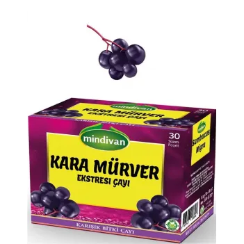 Mindivan Kara Mürver Çayı 30 Lu