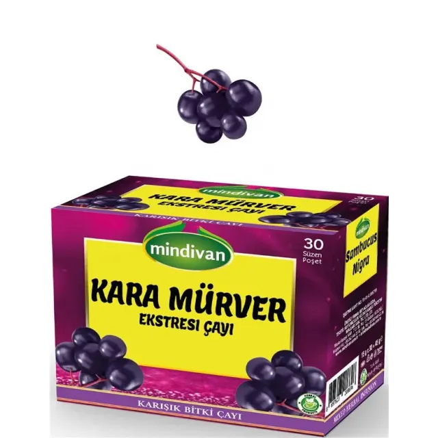 Mindivan Kara Mürver Çayı 30 Lu