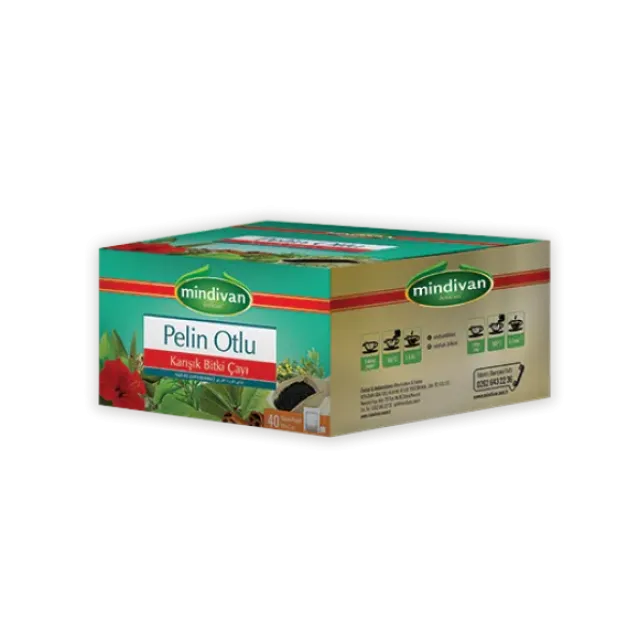 Mindivan Metalize Pelinotlu Çay 40'lı(şekerim)