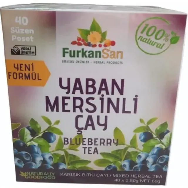 Furkan Sarı Yaban Mersini Çayı 40 Lı