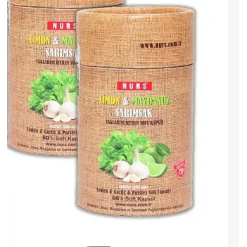 Nurs Limon-maydanoz-sarımsak Softjel 60 Lı