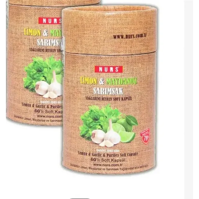 Nurs Limon-maydanoz-sarımsak Softjel 60 Lı