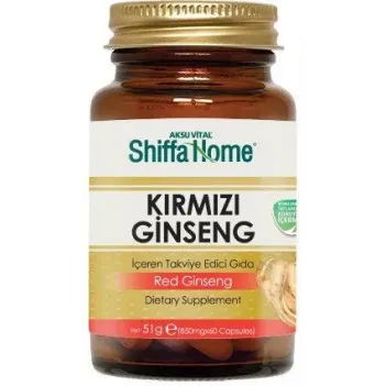 Shf Kırmızı Ginseng Kapsül 60 Kapsül 850 Mg