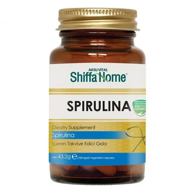 Shf Spirulina Yosun Kaps.60