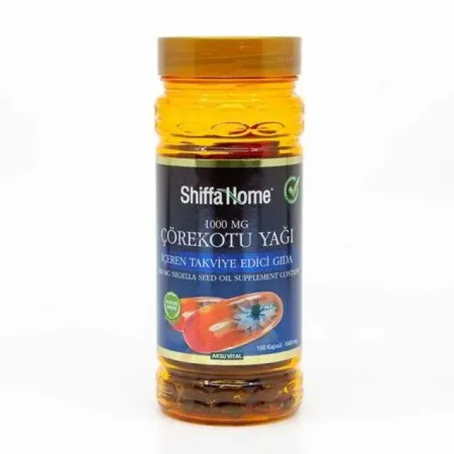 Shf Çörek Otu Softjel Kps100*1000mg