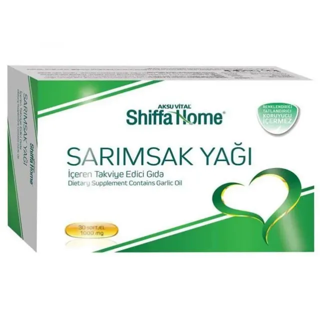 Shf Sarımsak Yağı Softjell 30