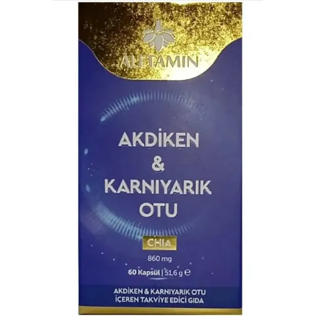 Alftamin Akdiken Karnıyarık Kapsül 60 Tb