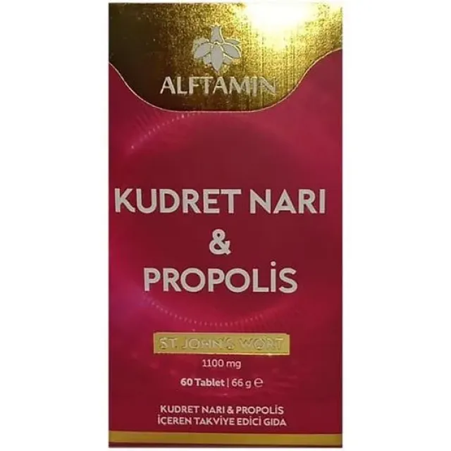 Alftamin Kudret Narı Propolis 60 Tb