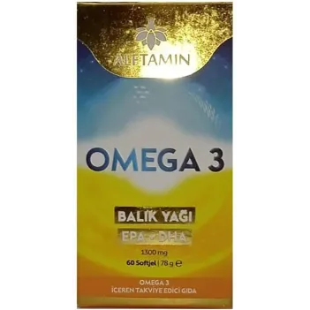 Alftamin Omega 3 Balık Yağı Softjel 60 Tb
