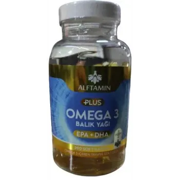 Alftamin Omega 3 Plus 200 Lü Balık Yağı