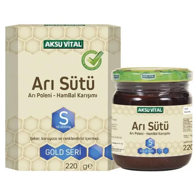 Aksvital Arı Sütü-polen Krşm Süper 18000 Mg