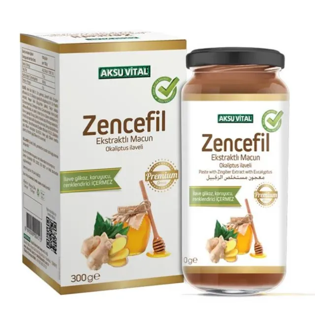 Aksuvital Zencefilli Macun 300 Gr