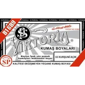 33 Kumaş Boyası Viktoria Açık Kurşuni