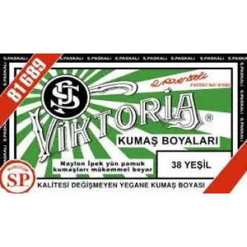 38 Kumaş Boyası Viktoria Yeşil