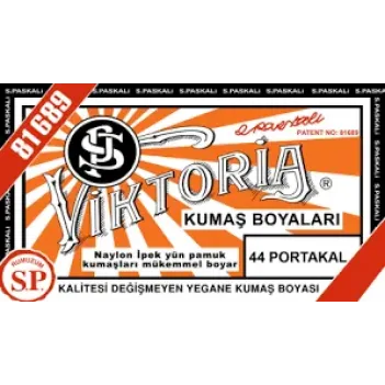 44 Kumaş Boyası Viktoria Portakal