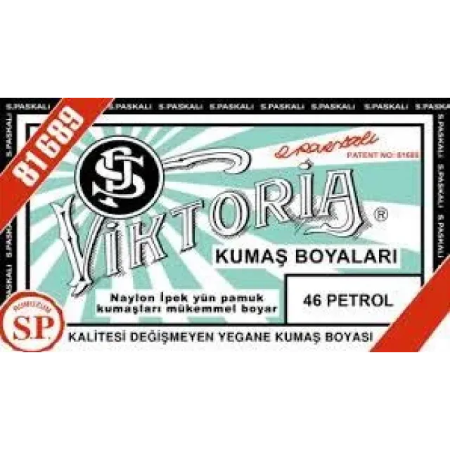46 Kumaş Boyası Viktoria Petrol