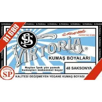 48 Kumaş Boyası Viktoria Saksonya