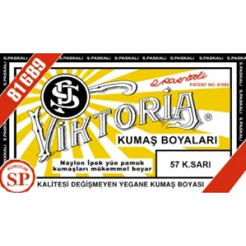 57 Kumaş Boyası Viktoria K.sarı