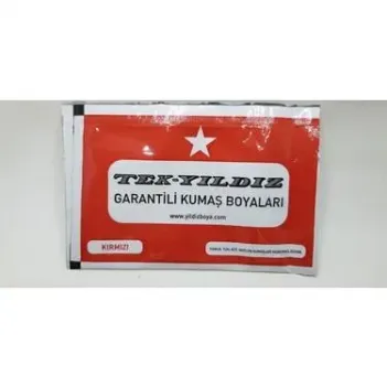 Tekyıldız Kumaş Boyası Kırmızı 08