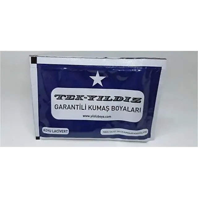 Tekyıldız Kumaş Boyası Koyu Lacivert 51