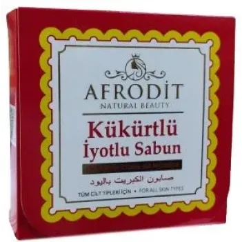 Afrodit Kükürtlü İyotlu Sabun