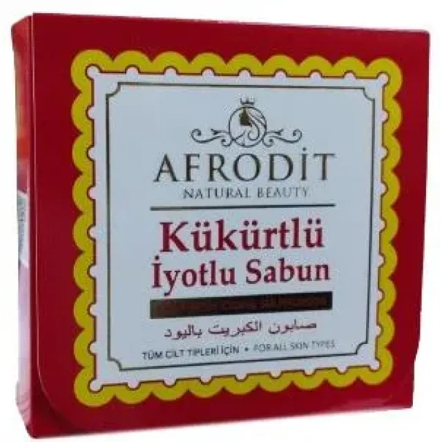 Afrodit Kükürtlü İyotlu Sabun
