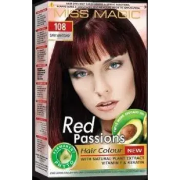 Saç Boyası Miss Magıc No:108 (koyu Kızıl)