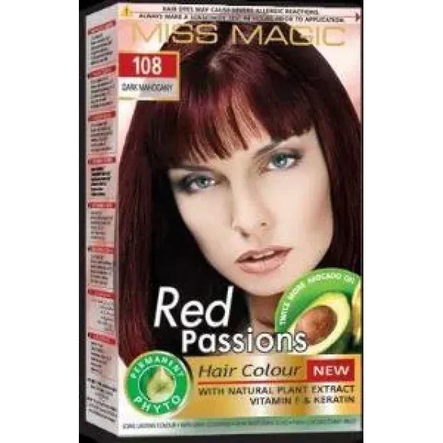 Saç Boyası Miss Magıc No:108 (koyu Kızıl)