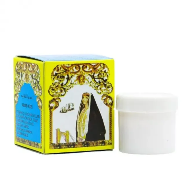 Arap Kızı Krem Mavi