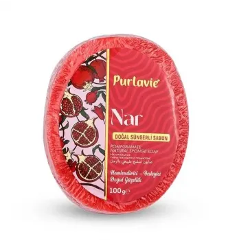 Purlavie Süngerli Nar Sabun 100 Gr