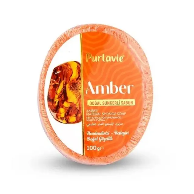 Purlavie Süngerli Amber Sabun 100 Gr