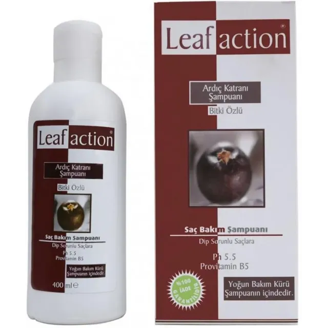 Leafaction Ardıç Katranı Şampuan