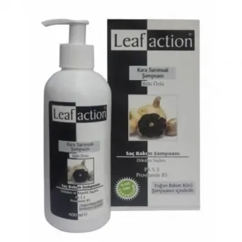 Leafaction Kara Sarımsak Şampuanı 400 Ml