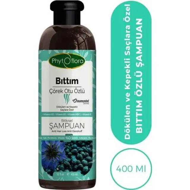 Phyto Flora Bıttım Çörek Otlu Şampuan 400 Ml