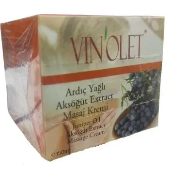 Vinolet Ardıç Aksöğüt Masaj Kremi 150 Ml