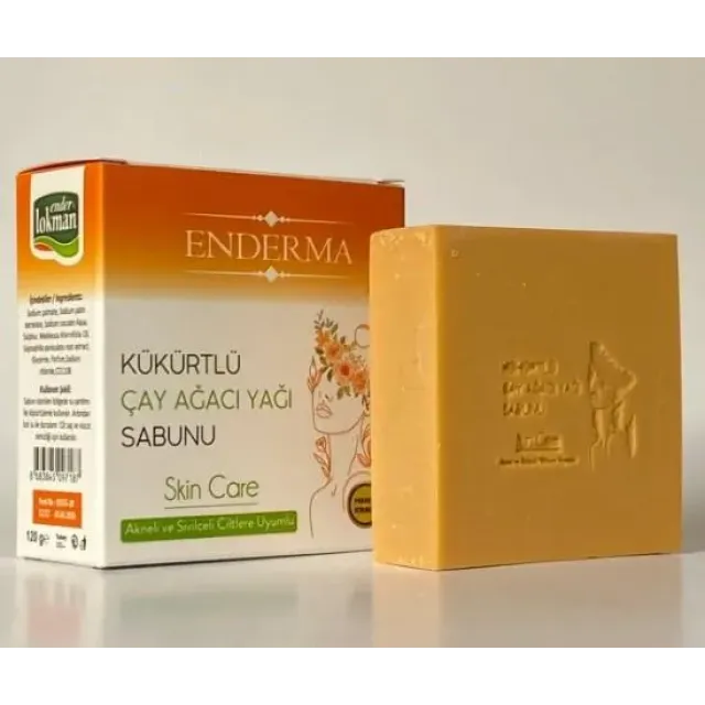 Enderma Kükürtlü Çayağacı Sabunu 120 Gr