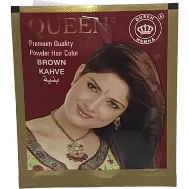 Queen Hint Kınası Kahve