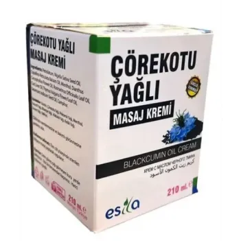 Esila Çörekotu Yağlı  Masaj Kremi 210 Ml