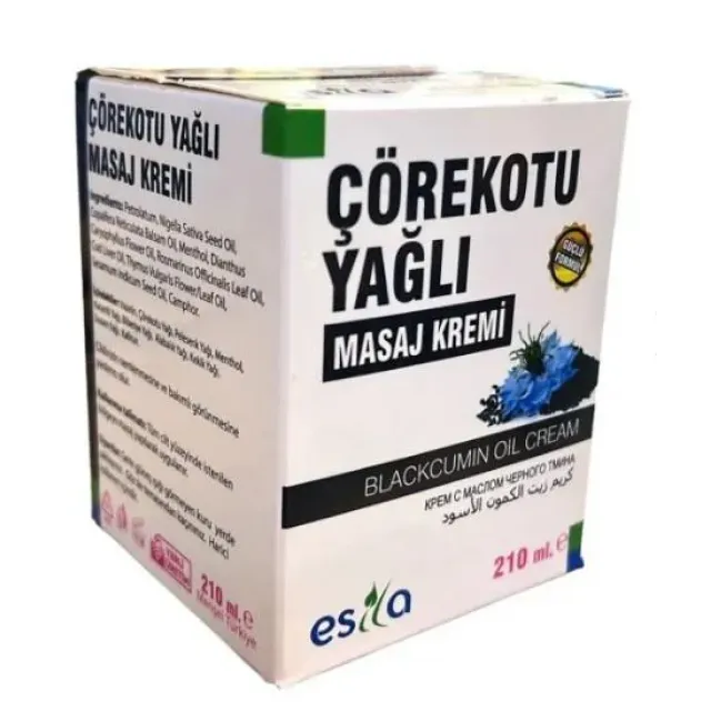 Esila Çörekotu Yağlı  Masaj Kremi 210 Ml