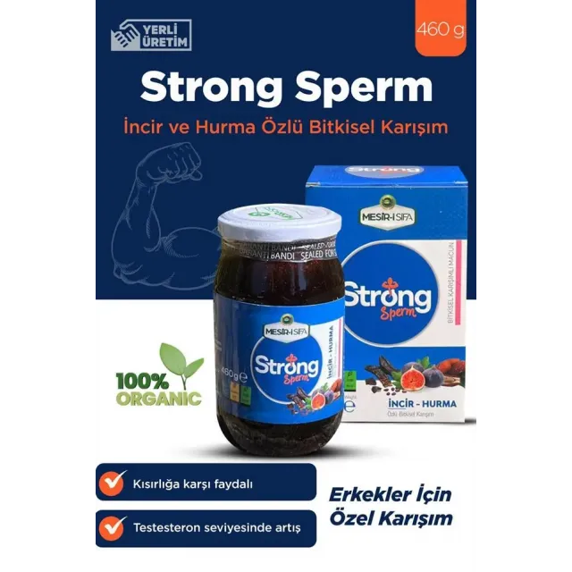 Mesir-i Şifa Strongsperm Bitkisel Karışımlı Macun 460 Gr