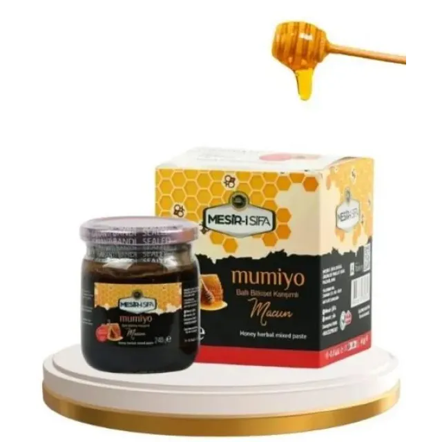 Mesir-i Şifa Mumio Macun 240 Gr-ballı Bitkisel Karışımlı