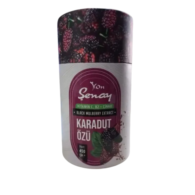 Şenay Karadut Özü 450gr Silindir Kutu